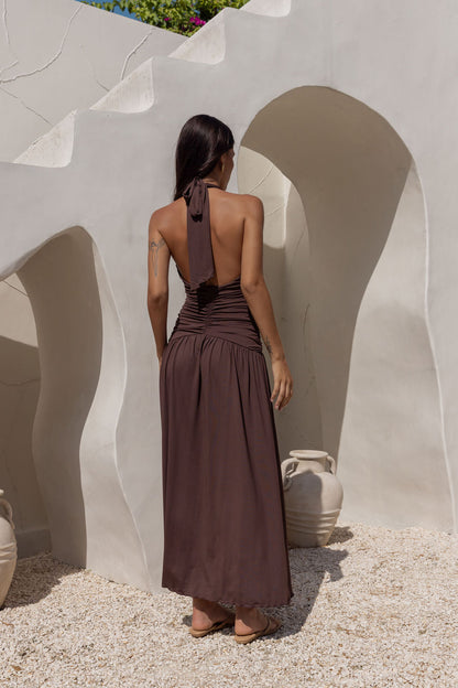 Robe Maxi Horizon Babe Marron