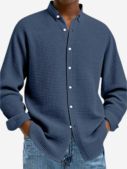 Léandre | Chemise texturée élégante