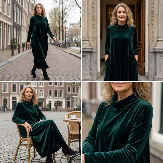 Isabella | Robe fluide en luxe avec élégance