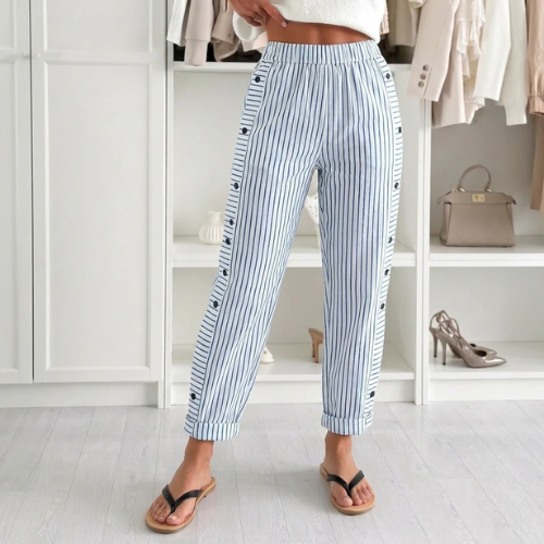 Lina – Pantalon avec taille élastique