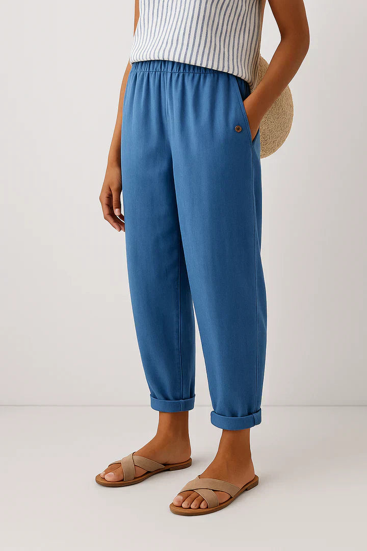 Clara | Pantalon en lin naturel