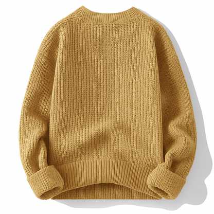 Léonard | Pull en nid d'abeille premium