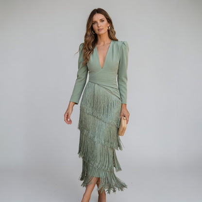 Sofia | Robe à Franges