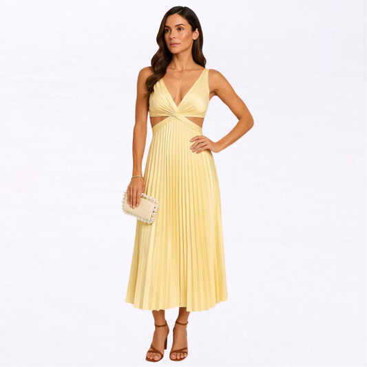 Robe Beauté | Robe Plissée pour Occasions