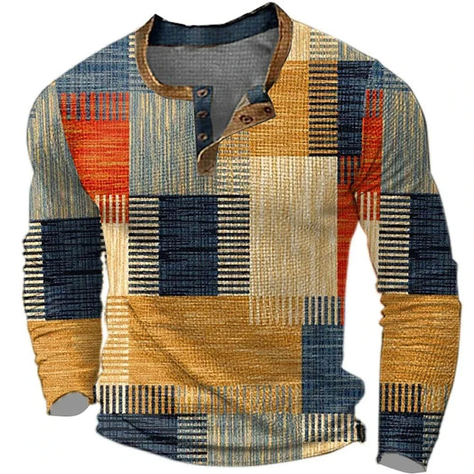Liclair™ | Chemise Colorée pour Hommes à Manches Longues