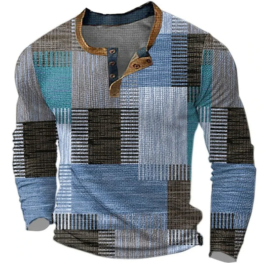 Liclair™ | Chemise Colorée pour Hommes à Manches Longues