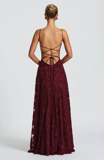 Lorena | Robe maxi élégante