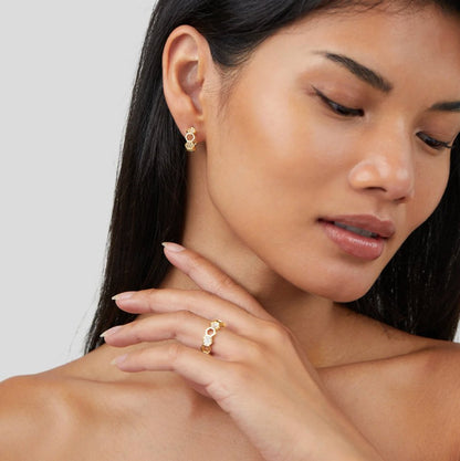 Bague en Or & Cristaux