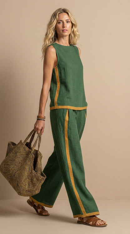 Paula™ | Ensemble en lin et coton confortable et élégant