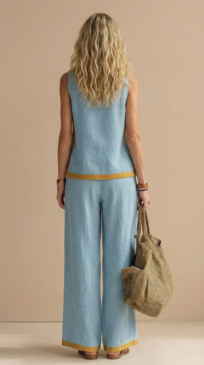 Paula™ | Ensemble en lin et coton confortable et élégant