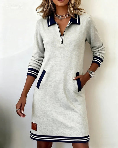 Alma | Robe Chic à Manches Longues